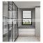 PA bedroom furniture modern design glass door wooden wardrobe walk in closet