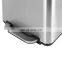 New Developed Stainless Steel Trash Bn 6L 12L 20L Kitchen Bin Trash Rectangular Garbage Trash Bin