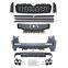 Front Grill Sets Super Black Version Kit Body Kit For RANGE ROVER SPORT 2014-2017
