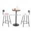 Lean the wall simple bar milk tea combination slender bar narrow bar table