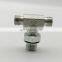 Adjustable High Pressure Hydraulics Threaded Quick Coupling Hydraulic Adapters Carbon Steel Pipe Fitting