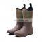 Waterproof neoprene or cotton lining  Camo Men Hunting Rubber Rain Gum Boots