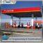Steel Structure Space Frame Low Cost of Gas Station Canopy