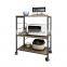 Cheap Roll Kitchen Island Trolley With Warm Plates Baskets Drawer
