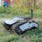All terrian stair climbing robot rubber track chassis for sale