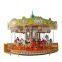 cheap kiddie carousel rides professional manufacturer mechanical carousel rides beautiful design carousel rides