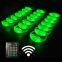 Event Decoration LED Remote Bracelets Custom LOGO DMX Control LED Bracelets for Parties