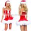 Wholesale Sexy Fashion Cheap Christmas Party Dress Hot Sweet Santa Christmas Costume