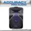 Powered Music System Amplifier Portable Speaker With Wheels CSM15AMXQ-BT