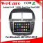 Wecaro Android 4.4.4 car dvd player in dash touch screen car radio for mitsubishi asx WIFI 3G steering control 2010 2011 2012