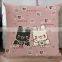 A wedding gift Wedding cotton and linen pillow pillows on the sofa cushion for leaning on wholesale