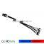 30CM 4 in 1 Flat Noodle USB Cable Data Sync Charger Micro usb Cable for Smart Phone