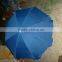 Blue Beach Umbrella With UV Coating 6 Feet Sun Blocking