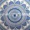 Beach throw Ombre Blue Mandala Indian Tapestry Wholesale