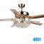 48 Inch Modern Golden AC DC LED Ceiling Fan 5 Iron Blades                        
                                                Quality Choice