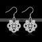 2015 latest new fashion jewellery 925 silver drop earring