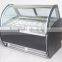 portable mini ice cream display exporter freezer gelato