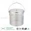 hotel and kitchen stainless steel soup filter bucket
