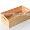 Trade Assurance Cheap Unfinished Wooden Wine Box For Packing