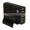 5V 12A 6 ports USB charger desktop travel multi port charger