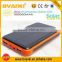 Hot new products for 2015 outdoor Waterproof Solar Mobile portable Power Bank Charger 12000mAh