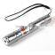 50mw Green Laser Pointer Silver Housing With Rechargeable Battery and Charger