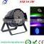 LED Par 54 3W Полноцветный RGBW прожектор Профессиональная сценическая светильная планка Свадебный прожектор для раскрашивания шоу (6 x 54 шт. 3W LED)