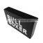 black logo sign block