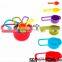 Silicone 6 pieces measuring cup and spoon