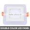BIS/UL/CE Certifaication Double Light/ 2 in 1 LED Double Sided Light Square Double Sided Lights