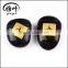 Engraved pebble/Engraved river stone High polished flat black stone
