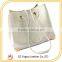 2pcs in 1 set Fashion PU Tote Women Shopping Bag