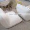 luxury fiberglass leisure chair tanning garden furniture for outdoor