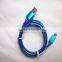 High quality colorful univerisal micro aluminum cable with perfume taste usb data transfer and chargering cable
