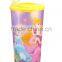 lenticular non disposable hard 1000ml plastic cup