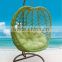 Balcony rattan apple swing hanging chair