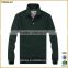 high quality green long sleeve men polo t-shirt with stand collar