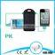 easy portable colorful newest waterproof solar power bank with hook