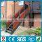 outdoor iron stairs wooden stair treads antique staircase