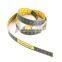 Yellow Special Disposable Custom Logo Gift Printing Paper Measuring Tape Tool Tape