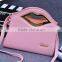 2016 New ladies totes bag lip shaped handle colorful pu leather handbag