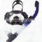 A standard diving mask and snorkel set for adults tempering lens and full dry snorkel