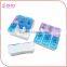 Sliding Removable AM PM Pill Box for One Week