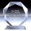 Customized Souvenir Gift Diamond Shape Crystal Award