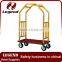 Handle Brake Airport Trolley Carts Used Baggage Carts