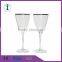 Trust wholesale custom Glassware manufacturer handicraft long stem wine glass Machine made