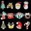 3D Nail Art Stickers Christmas Snow/Christmas Boot/Deer/Christmas Bell Glitter Nail Gel Tools DIY Rhinestone & Decoration
