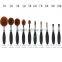 Cosmetic Oval Foundation Tool, Toothbrush Shape oval Makeup Brush for Wholesale