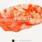 golden color or flower painting acrylic food plate, best sellers fruit plate