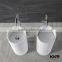 solid surface freestanding basin with solid surface drainer cover